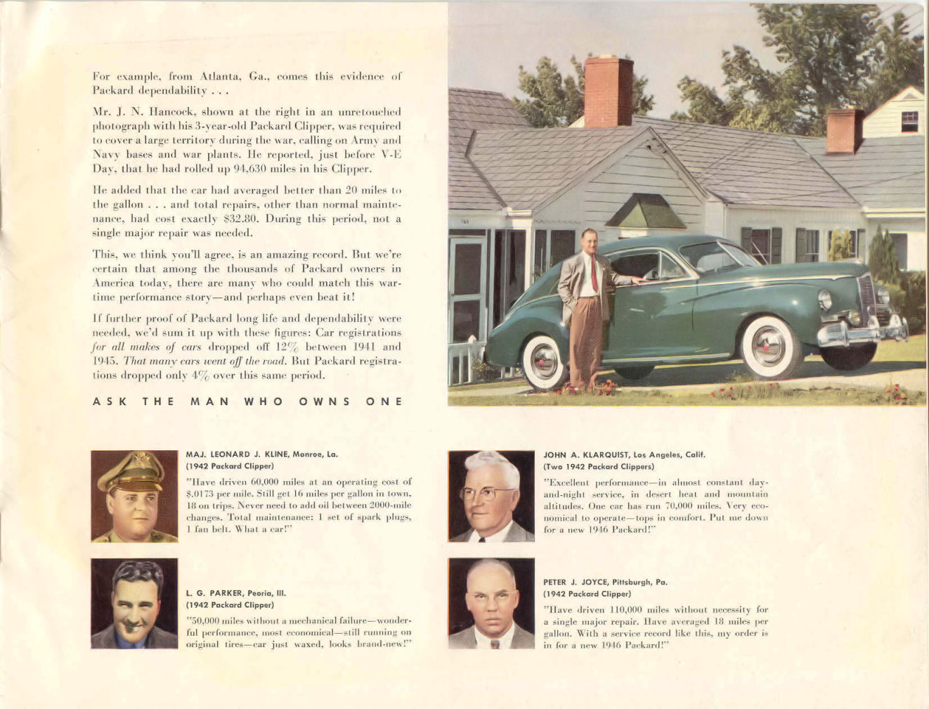 1946 Packard Brochure Page 8